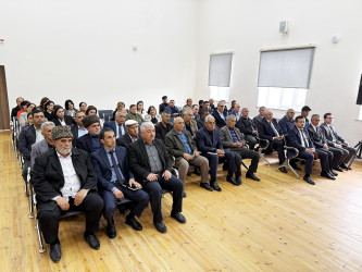 Sabirabad Rayon İcra Hakimiyyətinin başçısı Siraqəddin Cabbarovun növbəti səyyar görüş-qəbulu Nizami kəndində keçirilmişdir