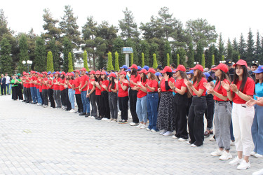 Sabirabadda Ulu Öndərin adını daşıyan Heydər Parkında mədəniyyət və incəsənət xadimlərinin iştirakı ilə konsert təşkil olunub