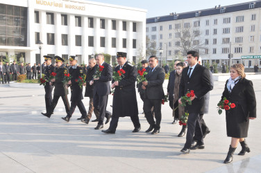 Sabirabad rayonunda Ulu Öndər Heydər Əliyev böyük ehtiramla anılmışdır