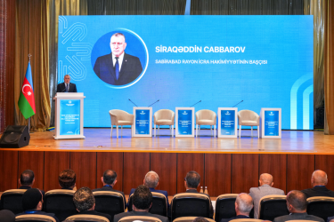 Sabirabad rayonunda “Dinin siyasiləşməsi və məzhəbçilik: milli kimliyə yönəlmiş təhdid kimi” mövzusunda regional konfrans keçirilib