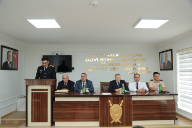 Sabirabad rayonunda 2 iyul – Azərbaycan Polisi Günü münasibəti ilə tədbir keçirilib