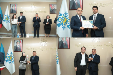 “Konstitusiya və Suverenlik İli” çərçivəsində Sabirabad rayonunda Yeni Azərbaycan Partiyasının yaradılmasının 33-cü ildönümü qeyd olunub