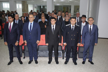 Sabirabadda Azərbaycan Respublikasının Dövlət Suverenliyi Günü və 2023-cü il antiterror əməliyatlarının ikinci ildönümünə həsr olunmuş ümumrayon tədbiri keçirilmişdir