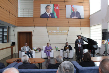 Sabirabad rayonunda şairə, esseist Şahnaz Şahinlə görüş keçirilib