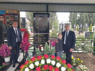 “Konstitusiya və Suverinlik İli” çərçivəsində Sabirabadın mərkəzi küçələrindən birinə şəhid Nurlan Zeynalovun adı verilib