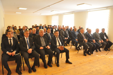 Sabirabad Rayon İcra Hakimiyyətinin başçısı Siraqəddin Cabbarovun növbəti səyyar görüş-qəbulu Cavad kəndində keçirilmişdir