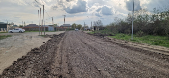 Sabirabad Rayon İcra Hakimiyyətinin təşəbbüsü ilə Cavad-Yolçubəyli-Narlıq-Qarabucaq kəndlərarası avtomobil yolu cari təmir olunmuşdur