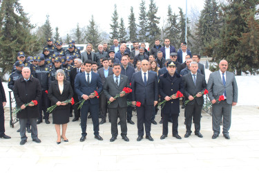 31 Mart - Azərbaycanlıların soyqırımı qurbanlarının xatirəsi Sabirabad rayonunda ehtiramla yad edilib