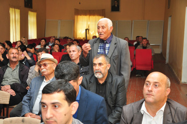 Qaragüney kəndində Sabirabad Rayon İcra Hakimiyyəti başçısının növbəti səyyar görüş-qəbulu keçirilmişdir