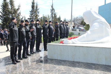 31 Mart - Azərbaycanlıların soyqırımı qurbanlarının xatirəsi Sabirabad rayonunda ehtiramla yad edilib