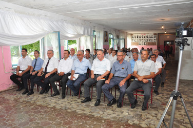 Sabirabad Rayon İcra Hakimiyyəti başçısının növbəti səyyar görüş-qəbulu Surra kəndində keçirilmişdir