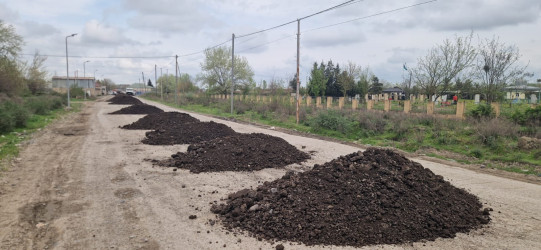Sabirabad Rayon İcra Hakimiyyətinin təşəbbüsü ilə Cavad-Yolçubəyli-Narlıq-Qarabucaq kəndlərarası avtomobil yolu cari təmir olunmuşdur