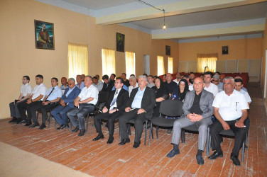 Sabirabad Rayon İcra Hakimiyyətinin başçısı Siraqəddin Cabbarovun növbəti səyyar görüş-qəbulu Qaragüney kəndində keçirilmişdir