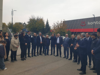 “Konstitusiya və Suverinlik İli” çərçivəsində Sabirabadın mərkəzi küçələrindən birinə şəhid Nurlan Zeynalovun adı verilib