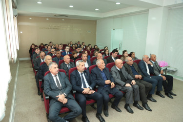 “Konstitusiya və Suverenlik İli” çərçivəsində Sabirabad rayonunda Yeni Azərbaycan Partiyasının yaradılmasının 33-cü ildönümü qeyd olunub