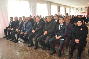 Sabirabad Rayon İcra Hakimiyyətinin başçısı Siraqəddin Cabbarovun növbəti səyyar görüş-qəbulu Surra kəndində keçirilmişdir