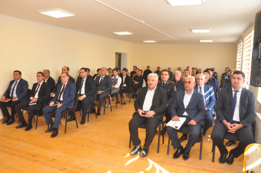 Sabirabad Rayon İcra Hakimiyyəti başçısının növbəti səyyar görüş-qəbulu Cavad kəndində keçirilmişdir