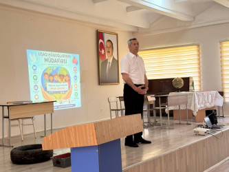 Sabirabad rayonunda Uşaq Hüquqları Aylığı çərçivəsində “Uşaq hüquqlarının müdafiəsi” mövzusunda tədbir keçirilib