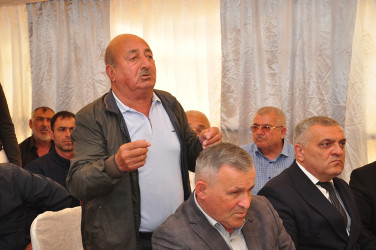 Xankeçən kəndində Sabirabad Rayon İcra Hakimiyyəti başçısının növbəti səyyar görüş-qəbulu keçirilmişdir