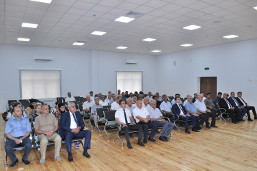 Sabirabad Rayon İcra Hakimiyyətinin başçısı Siraqəddin Cabbarovun növbəti səyyar görüş-qəbulu Qalağayın kəndində keçirilmişdir