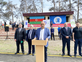 Sabirabad rayonunda Ümummilli Lider Heydər Əliyevin anadan olmasının 101-ci ildönümünə həsr olunmuş “Vətənin müdafiəsinə hazır ol” Respublika Spartakiadası keçirilib