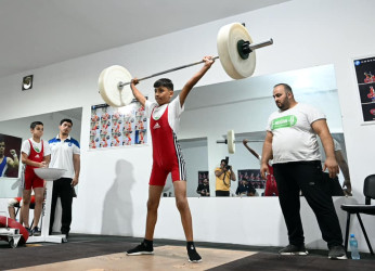 Sabirabad rayonunda "Muğan" Ağır Atletika Klubunun yeniyetmələri arasında ağır atletika üzrə açıq rayon birinciliyi keçirilib