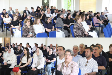 Sabirabad rayonunda “Narkotik aslılığı problemində ailələrin rolu və valideyin məsuliyyəti” mövzusunda tədbir keçirilmişdir