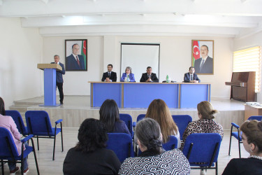 Sabirabad rayonunda “Narkotik aslılığı problemində ailələrin rolu və valideyin məsuliyyəti” mövzusunda tədbir keçirilmişdir