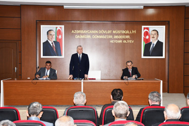 Azərbaycan Respublikasının Prezidenti İlham Əliyevin sədrliyi ilə keçirilən kənd təsərrüfatı məsələlərinə həsr olunmuş respublika müşavirəsində qaldırılan məsələlərin və qarşıya qoyulan hədəflərin icrası ilə əlaqədar Sabirabad rayonunda müşavirə keçirilmişdir