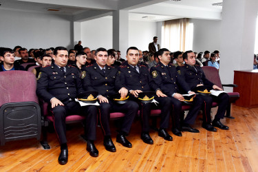 Sabirabad rayonunda “Narkomaniyaya yox deyək!” və “Erkən nikahın fəsadları” mövzusunda maarifləndirici tədbir keçirilib