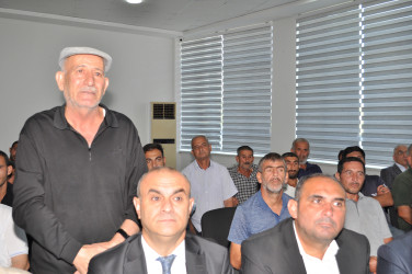 Sabirabad Rayon İcra Hakimiyyətinin başçısı Siraqəddin Cabbarovun növbəti səyyar görüş-qəbulu Sabirabad şəhərində keçirilmişdir