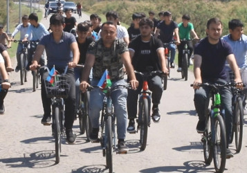 Sabirabad rayonunda "3 İyun - Dünya Velosiped Günü" ilə əlaqədar veloyürüş keçirilib