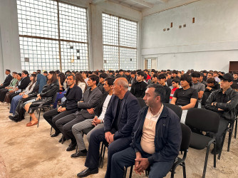 Sabirabad Peşə Liseyində “Yaşıl dünya naminə həmrəylik ili” çərçivəsində “Təmiz ekoloji mühit-sağlam həyat” mövzusunda tədbir keçirildi