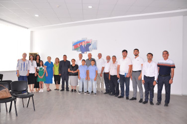 Sabirabadda “Daş evlərin yuxusu” kitabının təqdimat mərasimi keçirilib