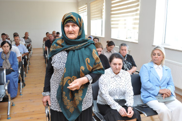 Sabirabad Rayon İcra Hakimiyyətinin başçısı Siraqəddin Cabbarovun növbəti səyyar görüş-qəbulu Qaratəpə kəndində keçirilmişdir