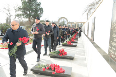 Sabirabadda 20 Yanvar faciəsinin 35-ci ildönümünə həsr olunmuş anım tədbiri keçirilmişdir