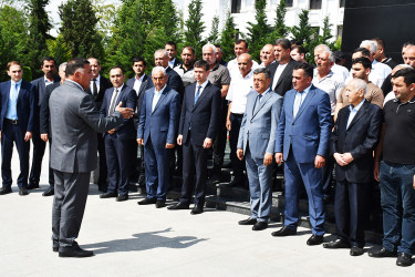 Sabirabad rayonunda 5 iyun su təsərrüfatı və meliorasiya işçilərinin peşə bayramı qeyd edilib