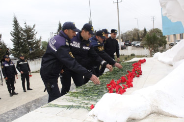 Sabirabad rayonunda 31 Mart - Azərbaycanlıların soyqırımı qurbanlarının xatirəsi ehtiramla yad edilib