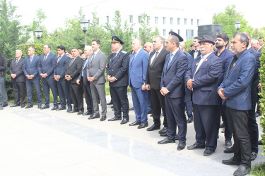 Sabirabad rayonunda Ümummilli Lider Heydər Əliyevin anadan olmasının 101-ci illiyinə həsr olunmuş ümumrayon tədbiri keçirilib