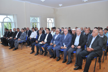Sabirabad Rayon İcra Hakimiyyətinin başçısı Siraqəddin Cabbarovun növbəti səyyar görüş-qəbulu Moranlı kəndində keçirilmişdir