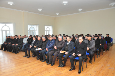 Moranlı kəndində Sabirabad Rayon İcra Hakimiyyəti başçısının növbəti səyyar görüş-qəbulu keçirilmişdir