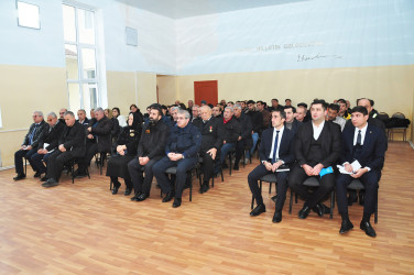 Sabirabad Rayon İcra Hakimiyyəti başçısının növbəti səyyar görüş-qəbulu Ulacalı kəndində keçirilmişdir