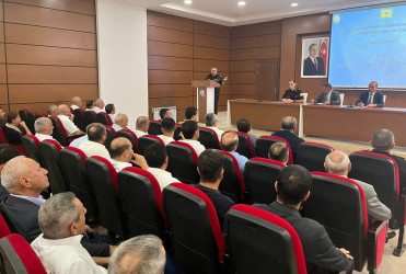Sabirabad rayonunda Fövqəladə Hallar Nazirliyinin Muğan Regional Mərkəzi tərəfindən seminar-müşavirə keçirilib