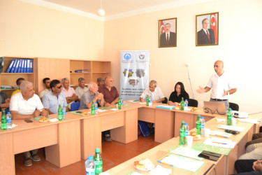 Sabirabad rayonunda “İşğaldan azad edilmiş ərazilərdə quruculuğun sosial-iqtisadi aspektləri” mövzusunda tədbir keçirilmişdir