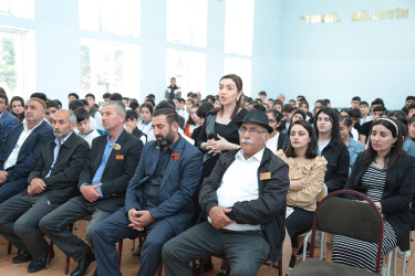 “Narkomaniyaya və erkən nikaha yox deyək” mövzularında Sabirabad rayonunun Ulacalı və Mürsəlli kənd məktəblərində maarifləndirici tədbirlər keçirilib