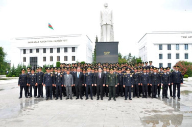 Sabirabadda 2 iyul - Polis işçilərinin peşə bayramı günü qeyd edilib