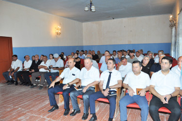 Sabirabad Rayon İcra Hakimiyyətinin başçısı Siraqəddin Cabbarovun növbəti səyyar görüş-qəbulu Güdəcühür kəndində keçirilmişdir