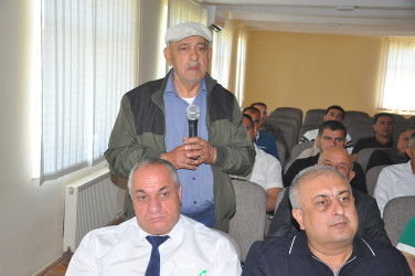 Sabirabad Rayon İcra Hakimiyyətinin başçısı Siraqəddin Cabbarovun növbəti səyyar görüş-qəbulu Kovlar kəndində keçirilmişdir