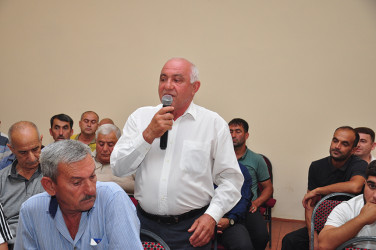 Sabirabad Rayon İcra Hakimiyyəti başçısının növbəti səyyar görüş-qəbulu Şıx Salahlı kəndində keçirilmişdir