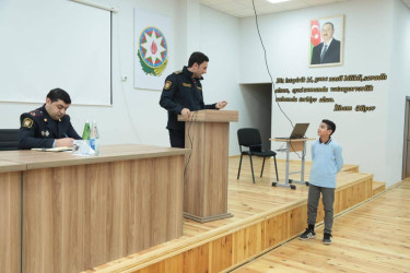 Sabirabad rayonunda “Narkomaniyaya və erkən nikaha yox deyək” mövzusunda növbəti maarifləndirici tədbir keçirilib